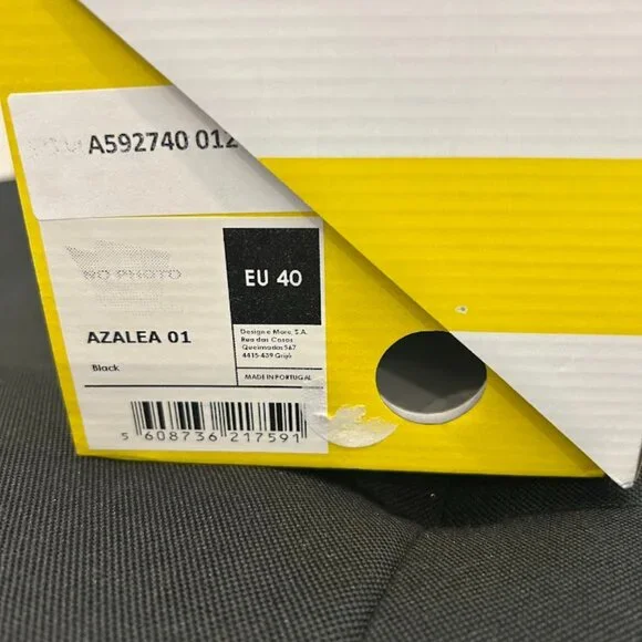 NIB Lemon Jelly Black Signature Slide Sandals | Women’s 40 (US 9) - Picture 7 of 7